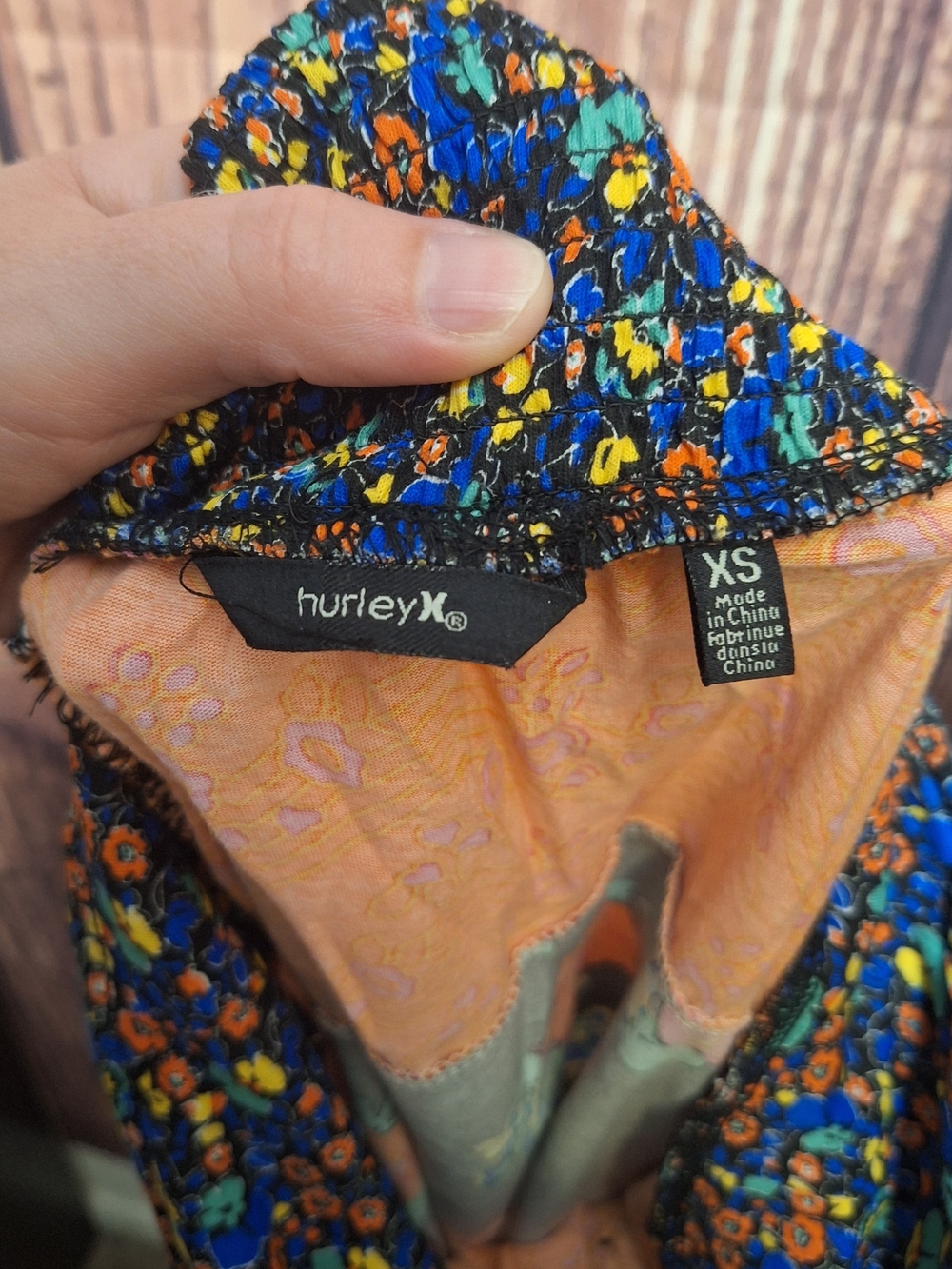 Hurley Floral Mix Dress Y2k Size XS - Picture 6 of 7